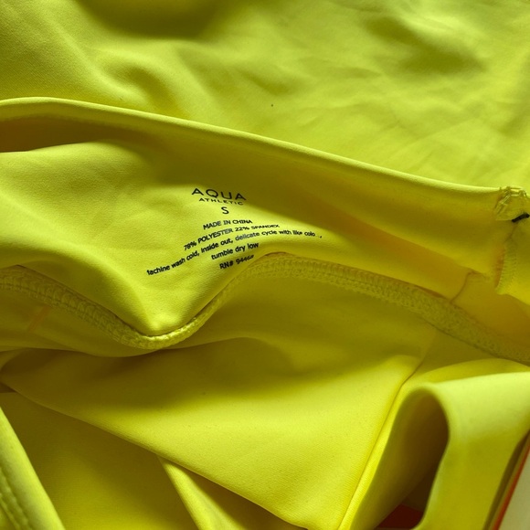 Aqua Athletic LDS Shirred sports bra and matching shorts - Picture 13 of 16